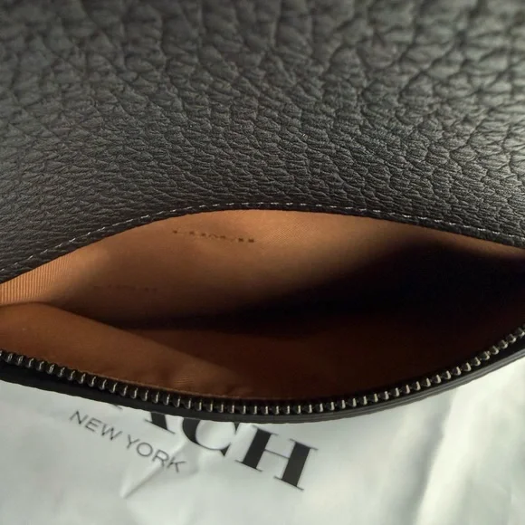 Coach Cary Shoulder Bag Gunmetal - Picture 10 of 16